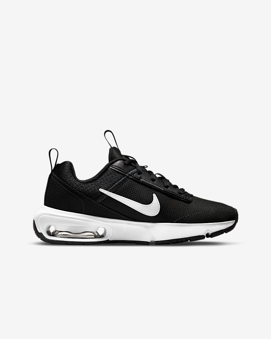 Nike Air Max Intrlk Lite Black White GS